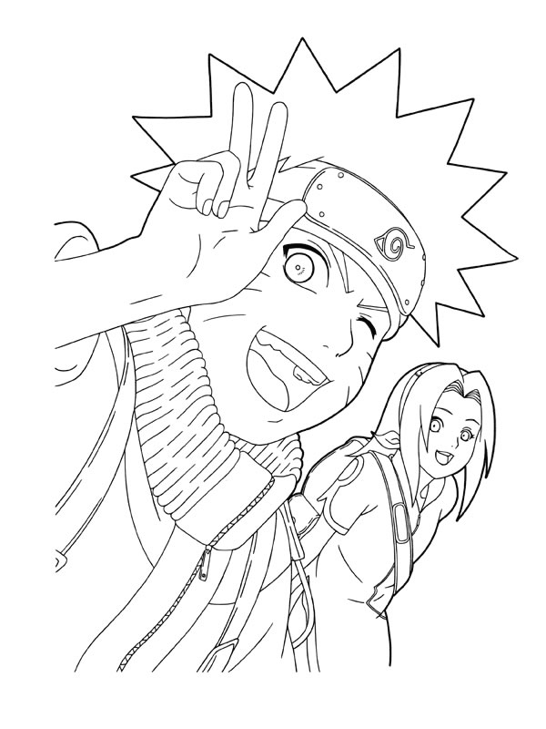 Naruto 6 Disegni Per Bambini Da Colorare