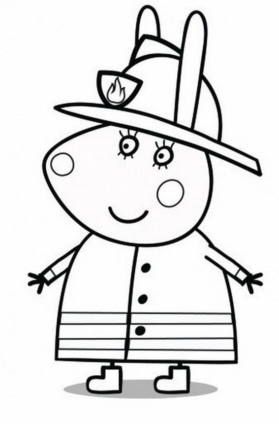 Peppa Pig Disegni Da Colorare Per Bambini